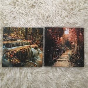 Nature Print Canvas Wall Art